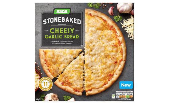 Frozen ASDA Stonebaked Cheesy Garlic Bread 295g
