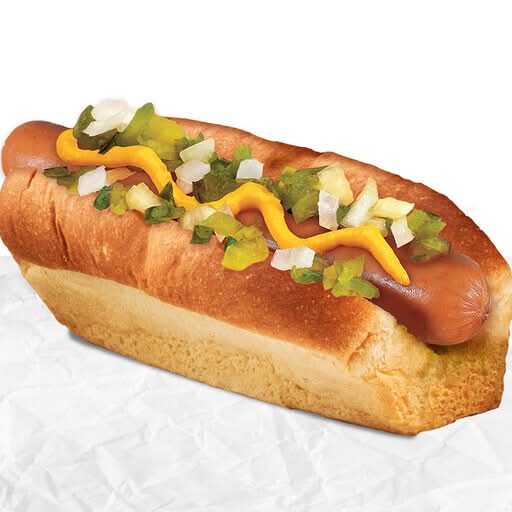 Hot-dog rôti / Roasted hot dog