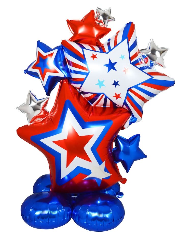 Seasonal Collection Patriotic Decorative Balloon, 1-ct.