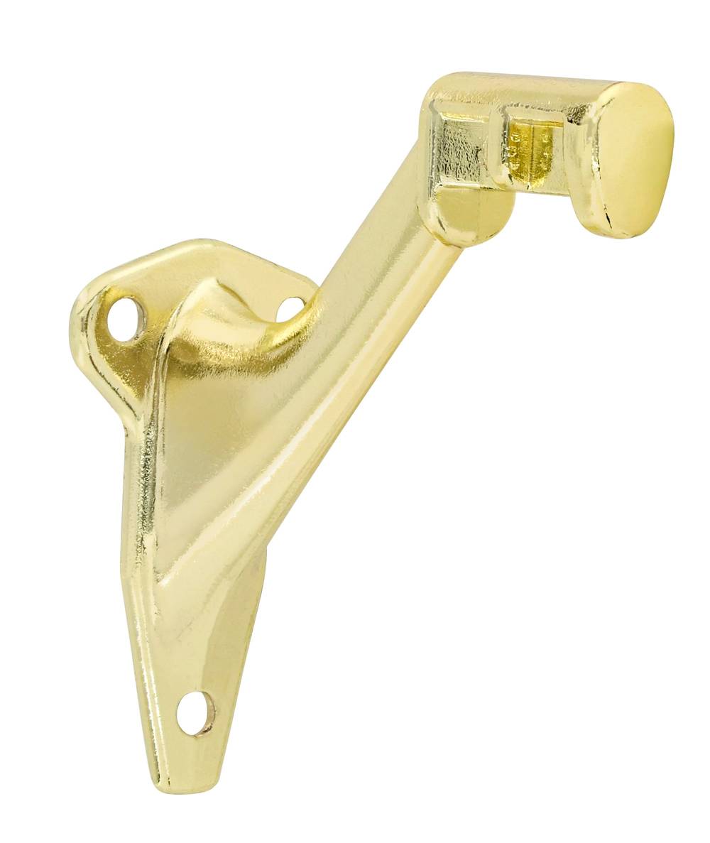 RELIABILT 1.312-in x 3-in Polished Brass Finished Aluminum Handrail Bracket | 605862