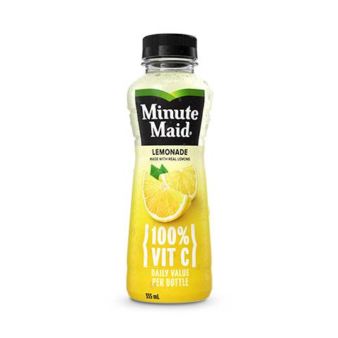 Minute Maid 100% Lemonade 355ml