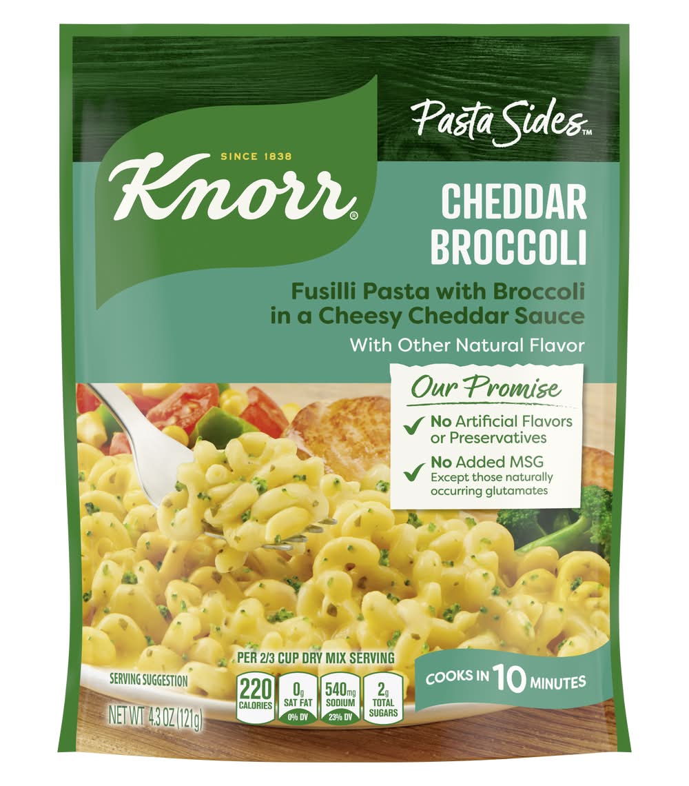Knorr Pasta Sides Cheddar Broccoli Fusilli Pasta (4.3 oz)