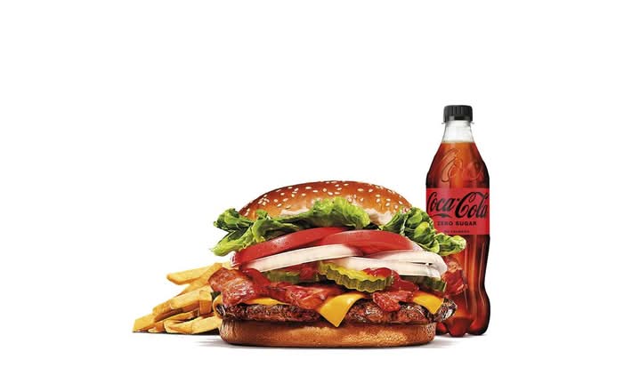 Whopper with Bacon & Cheese Meal