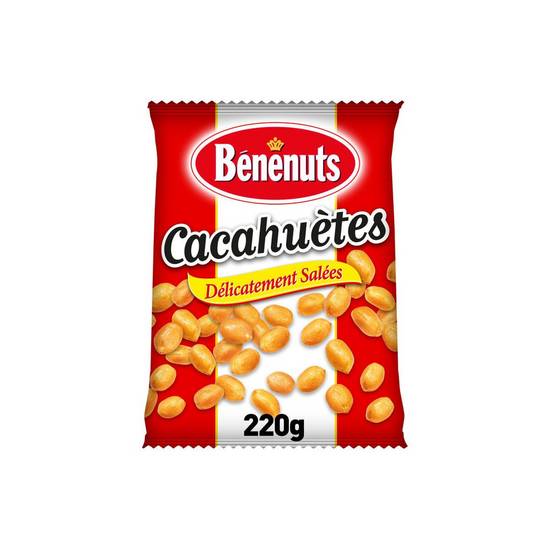 Cacahuètes grillées salées Benenuts 220g