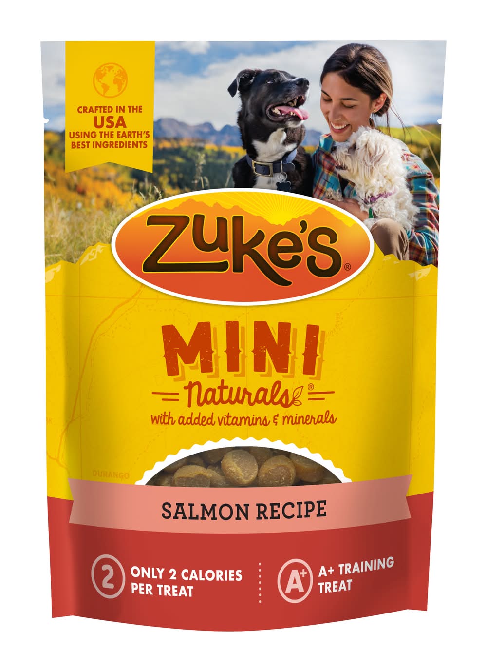 Zuke's Mini Naturals Soft Dog Treats With Salmon Recipe (6 oz)