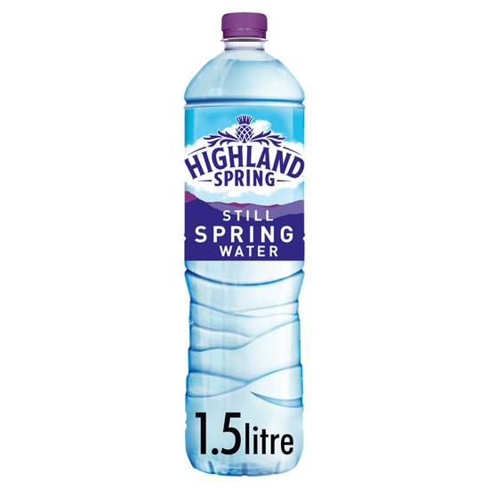 Highland Spring Still Spring Water Bottle 1.5L