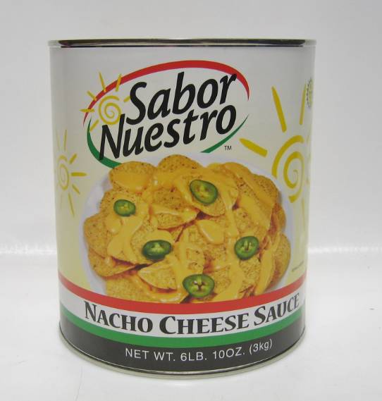 Sabor Nuestro - Nacho Cheese Sauce - #10 cans (6 Units per Case)