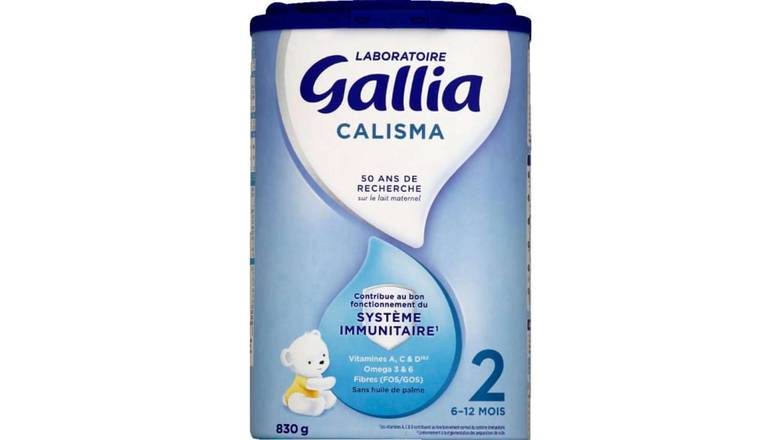 GALLIA Calisma 2ème âge de 6 à 12 mois 830g