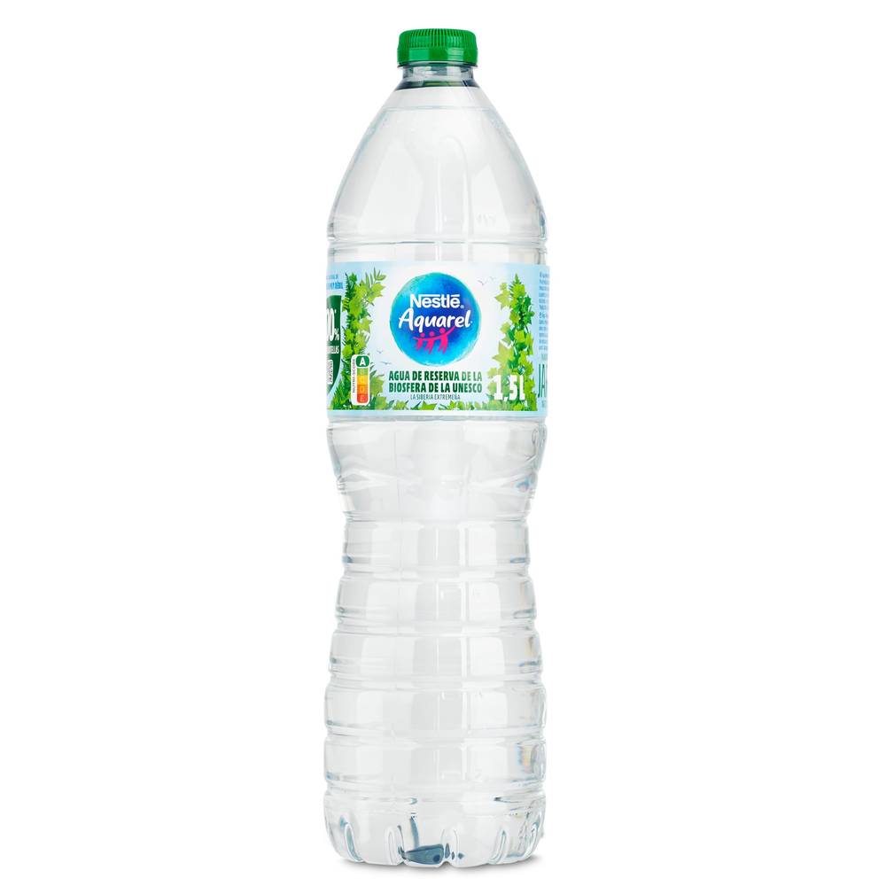 Agua Mineral Natural Aquarel Botella 1.5 L