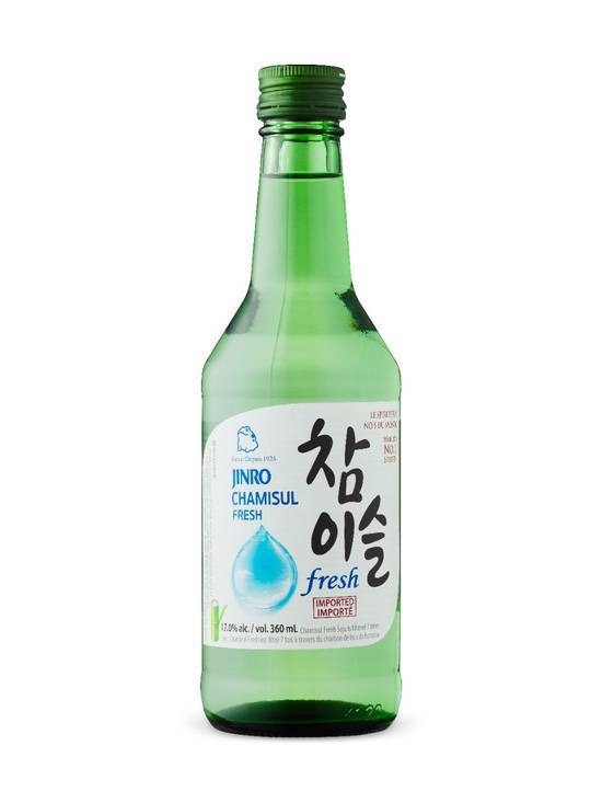 Jinro · Chamisul Fresh Soju (360 mL)