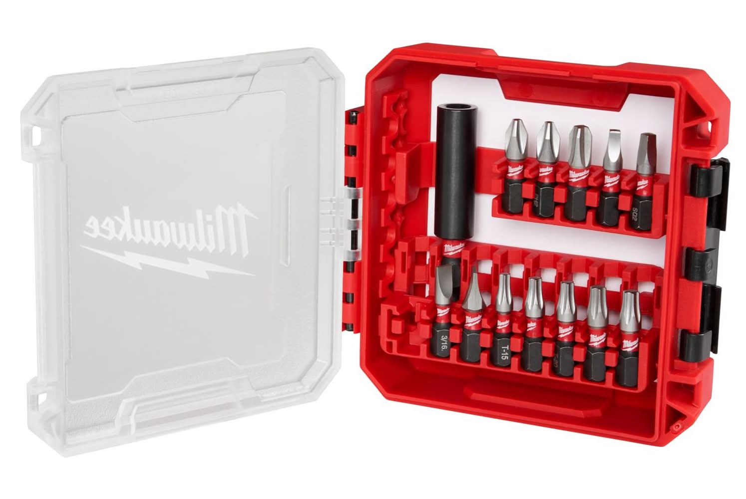 Milwaukee Shockwave Impact Duty Driver Bit Set Alloy Steel 13 Pc