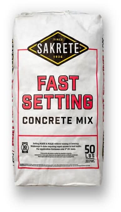 Sakrete 50 Lb. Sakrete Fast Set Concrete Mix