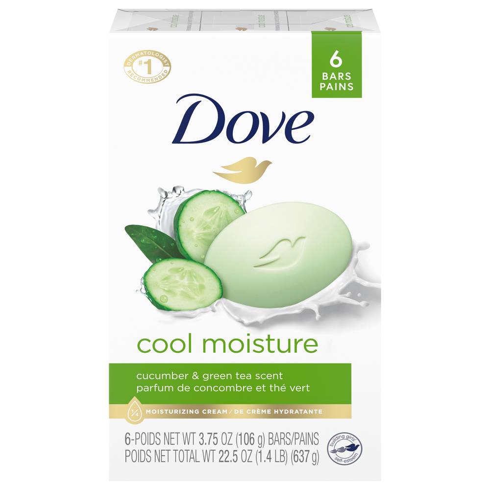 Dove Go Fresh Cool Moisture With Cucumber & Green Tea Beauty Bar