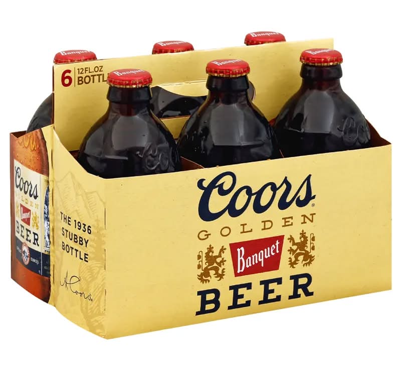 Coors Banquet Beer - 6 Pack