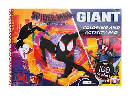 Spider-Man: Across The Spider-Verse Giant Coloring & Activity Floor Pad