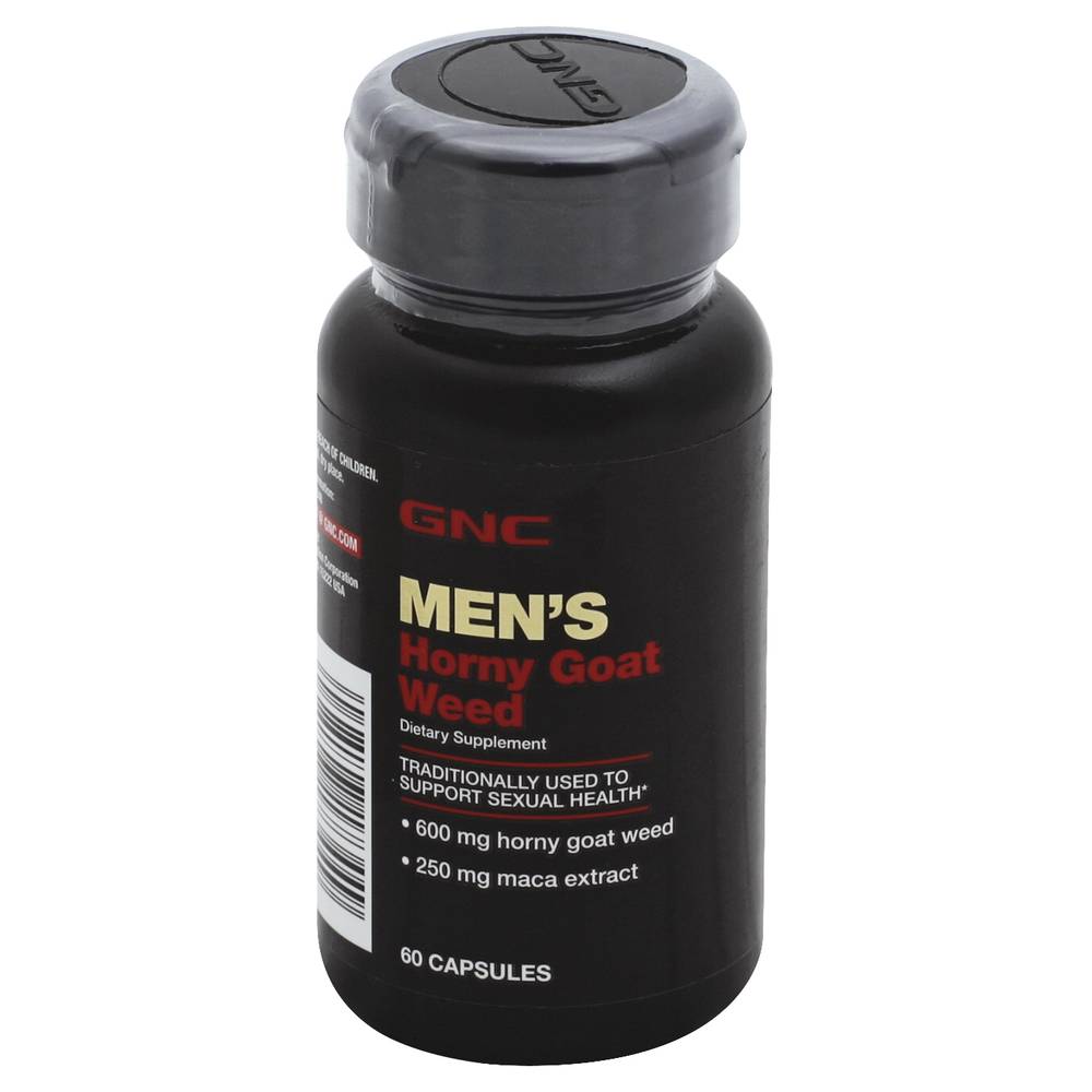 Gnc Mens Horny Goat Weed Capsules