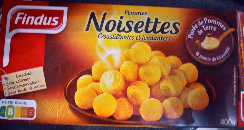 Pommes noisettes - findus - 400g