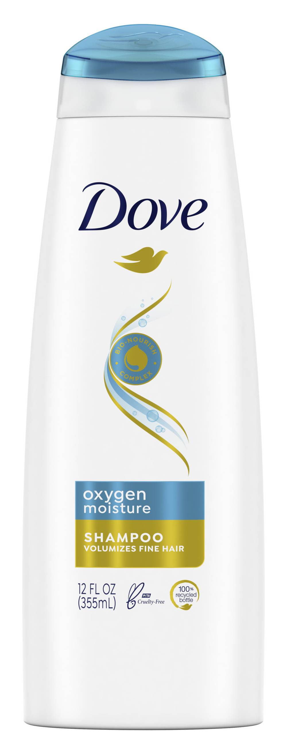 Dove Oxygen Moisture Shampoo Volumizes Fine Hair (12 fl oz)