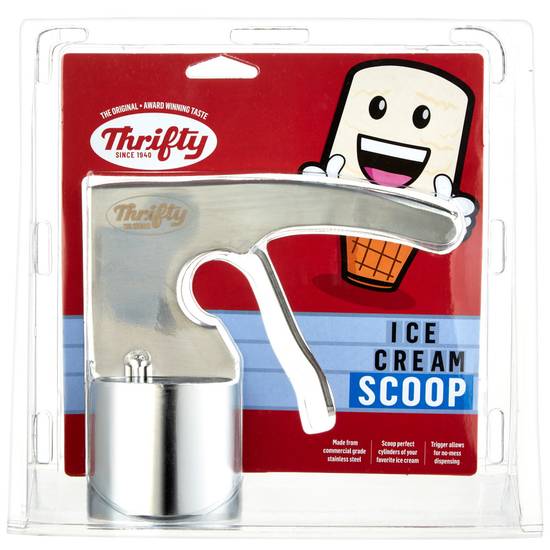 Thrifty Stainless Steel Cylindrical Ice Cream Scoop (1 ct)