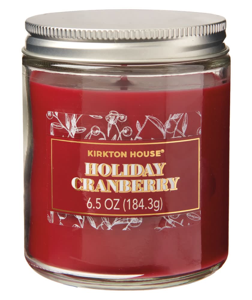 KIRKTON HOUSE Single Wick Candle Holiday Cranberry