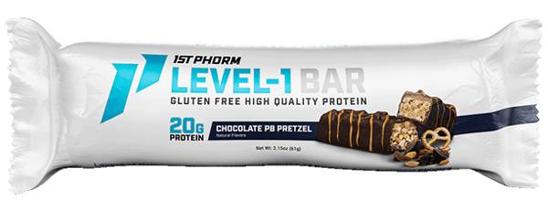 1st Phorm Level-1 Bar Chocolate PB Pretzel 2.15oz