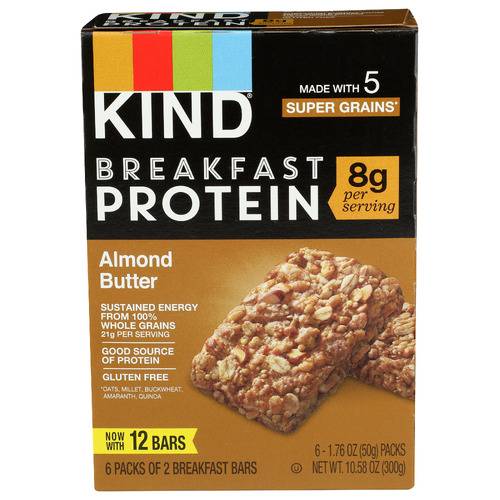 Kind Almond Butter Protein Breakfast Bars