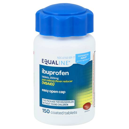 Equaline Ibuprofen 200 mg Coated Tablets ( 150 ct )