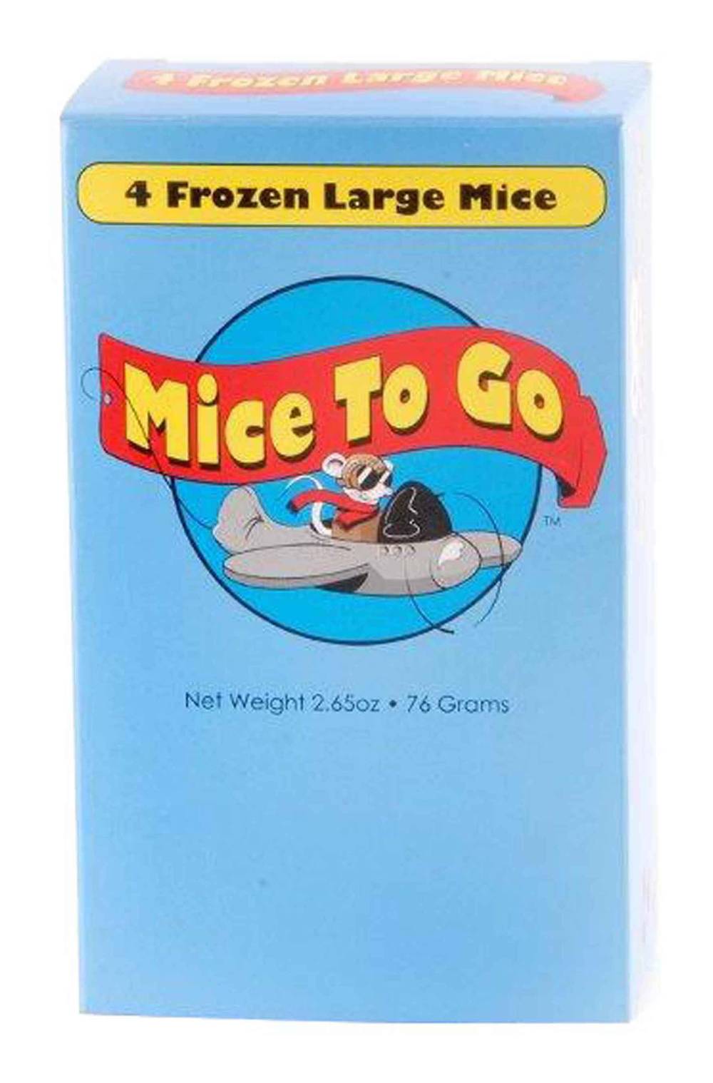 Mice To Go Frozen Large Reptle Food (2.65 oz, 4 ct)