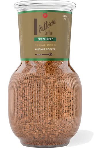 Vittoria Coffee Brazil Rex Instant Coffee (300g)