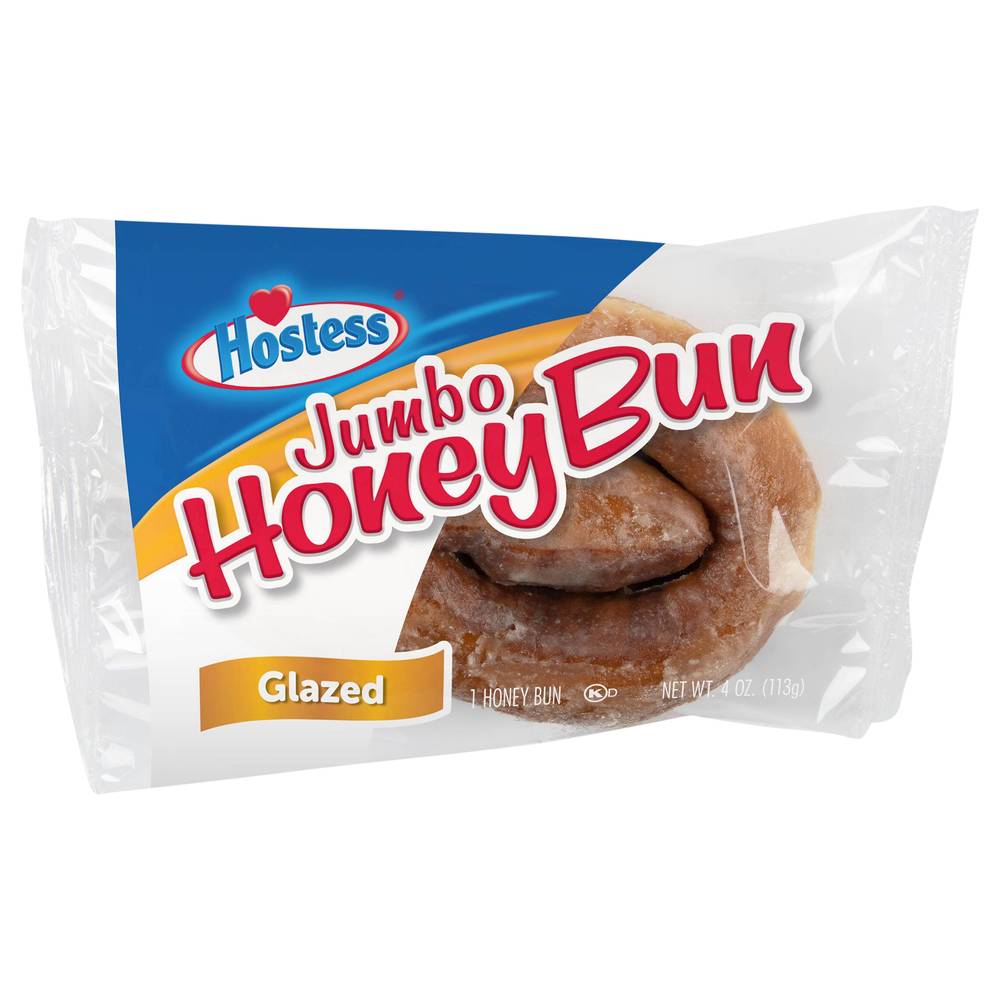 Hostess Jumbo Glazed Honey Bun (4 oz)