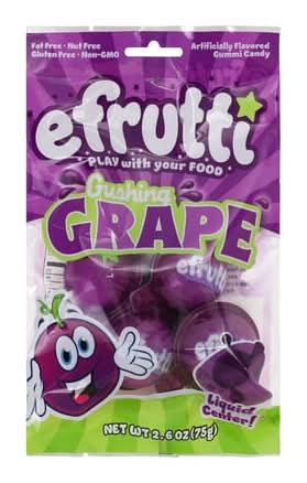 Efrutti® Gushing Grape Gummi Candy 2.6oz Grape
