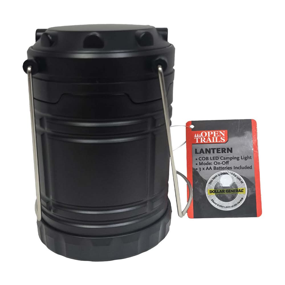 Open Trails Cob Led Camping Light Lantern 1 Ct