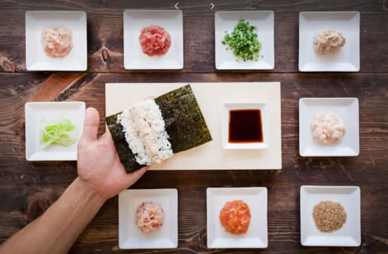 The Hand Roll Sushi Bar (717 Bay St, Toronto)