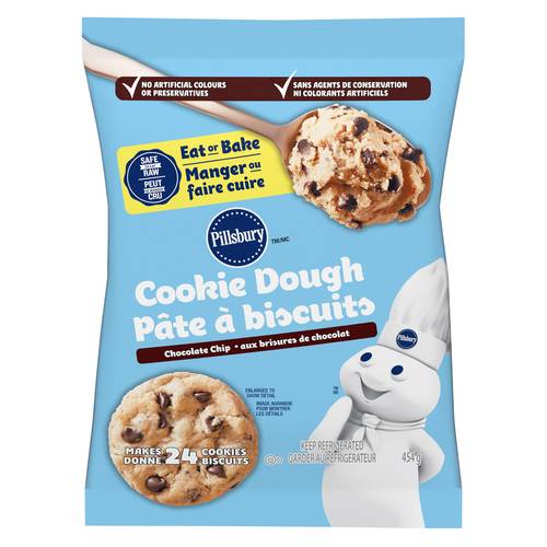 Pillsbury Chocolate Chip Dough Cookies (1 lbs)