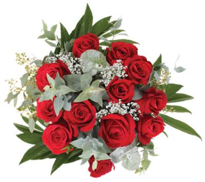 Double Unforgettable Rose Vase Ready Arrange (ea)