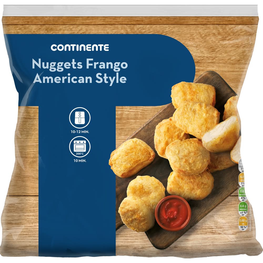 Nuggets Frango American Style Continente (emb. 600 gr)