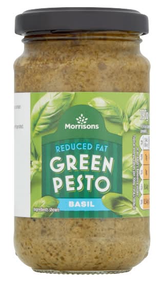 Morrisons Reduced Fat Green Pesto Basil (190g)