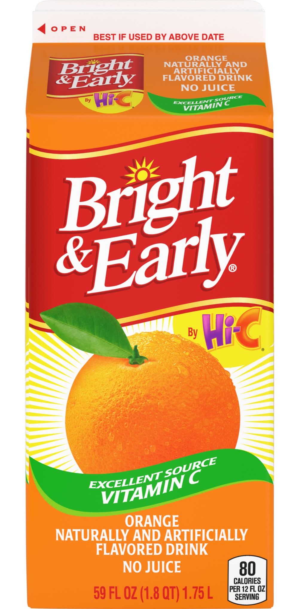 Bright & Early Orange Flavoured Drink (59 fl oz)