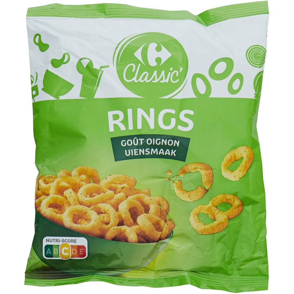 Carrefour - Chips rings (oignon)
