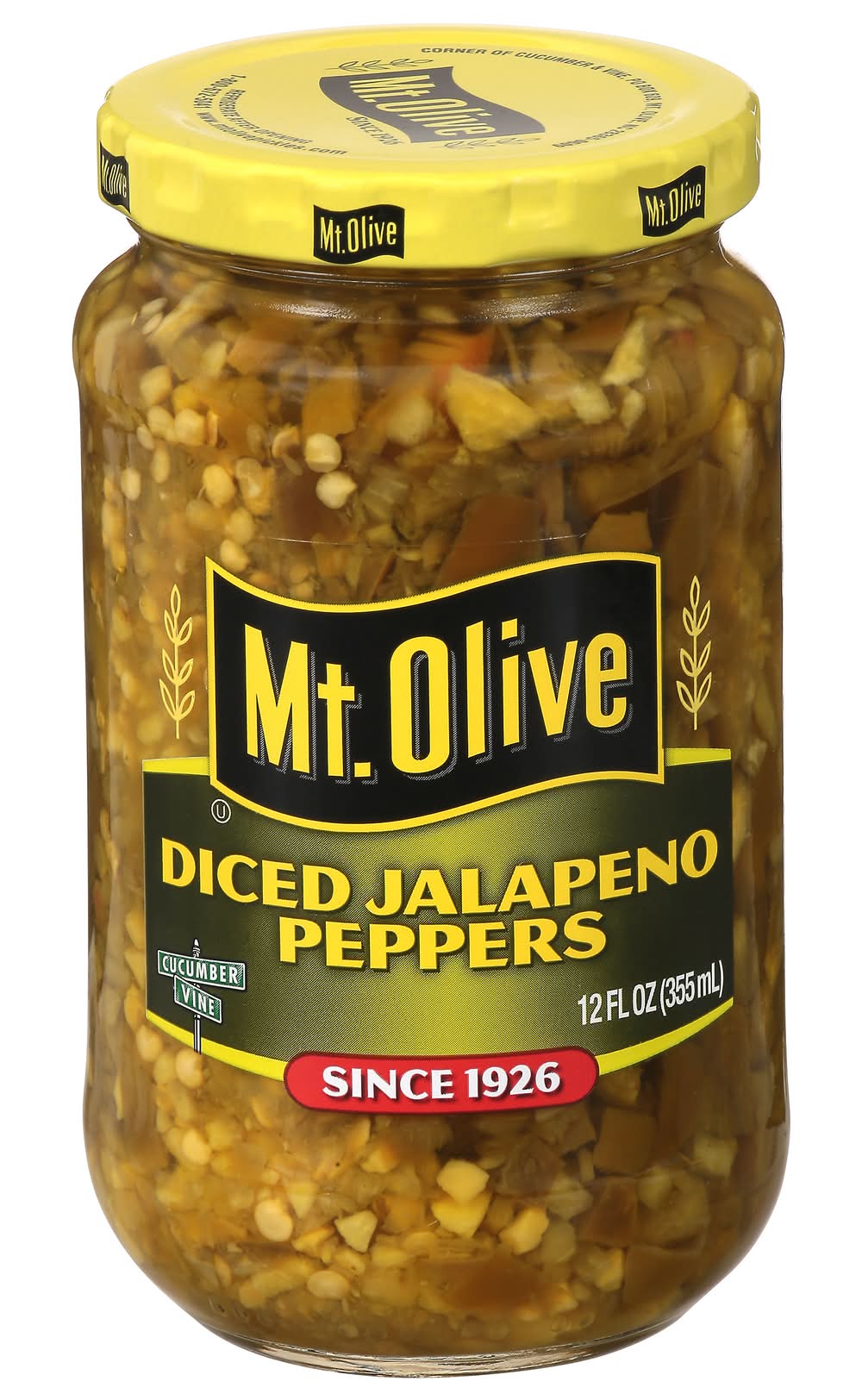 Mt. Olive Diced Jalapeno Peppers (12 oz)