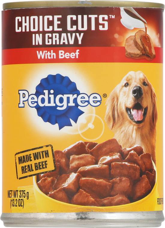 Pedigree Choice Cuts in Gravy With Beef Dog Food