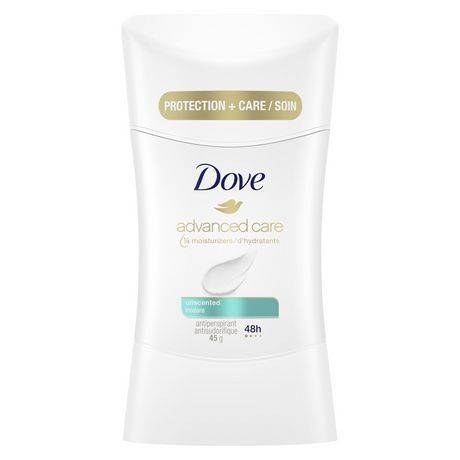 Dove · Women's advanced care unscented anti-perspirant stick - Clair suprême peau sensible