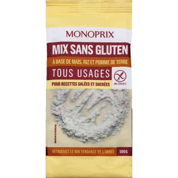 Monoprix Mix Sans Gluten Tous Usages Le Paquet De 500 G