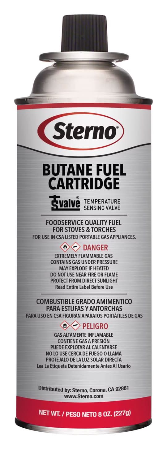 Sterno Butane Fuel Cartridge 1 Pk