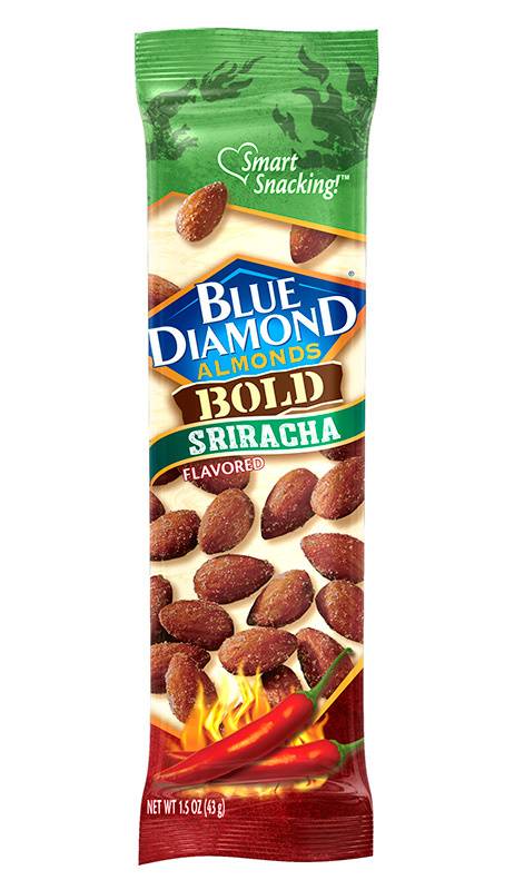 Blue Diamond Almonds Bold Tube (sriracha)