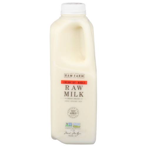 Raw Farm Whole Raw Milk