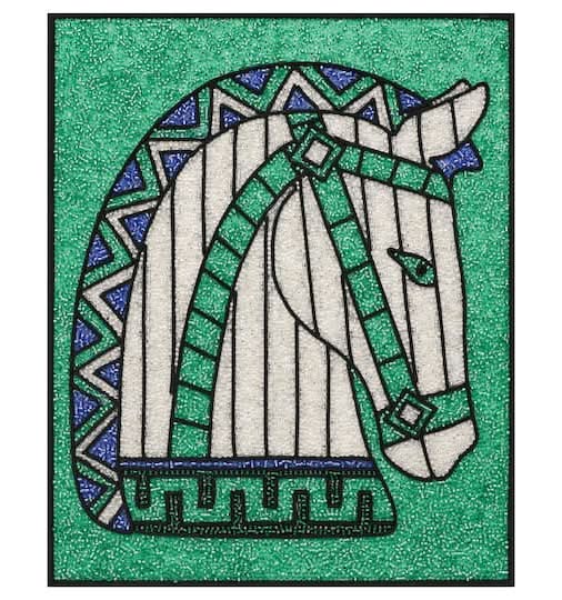 Jonathan Adler Horse Bead Art Kit, 8x10 in