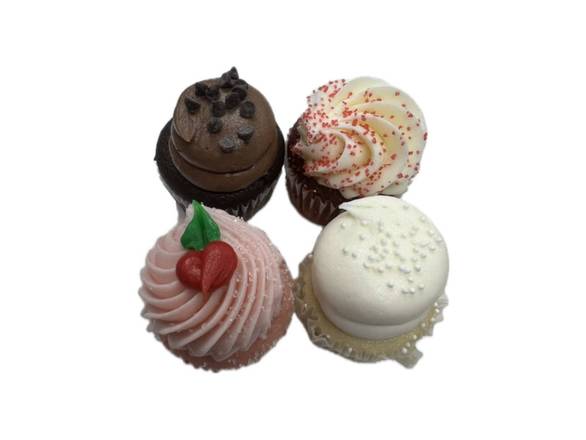 4 Mini Cupcake Variety