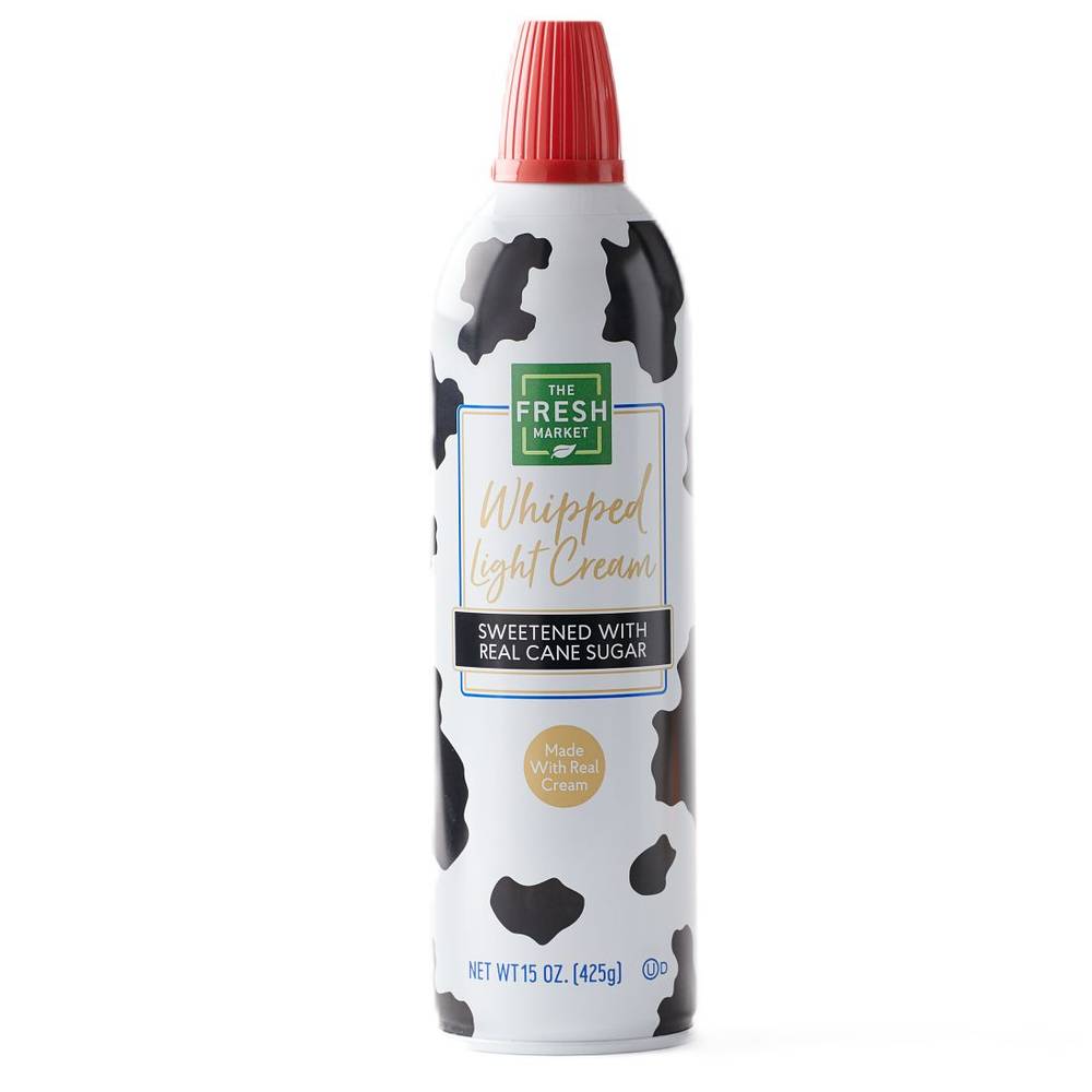 The Fresh Market Light Whipped Cream (15 oz)