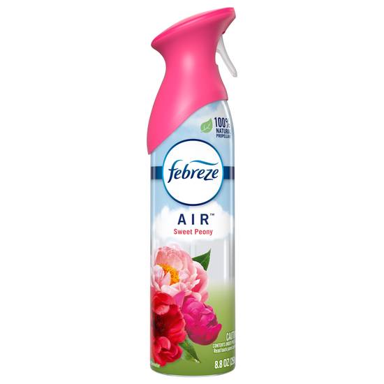 Febreze Air Effects Odor-Fighting Air Freshener Sweet Peony, 8.8 Oz. Aerosol Can